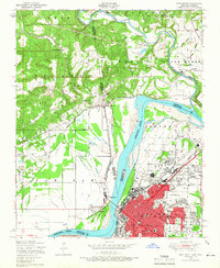 1947 Map of Fort Smith, AR — High-Res | Pastmaps